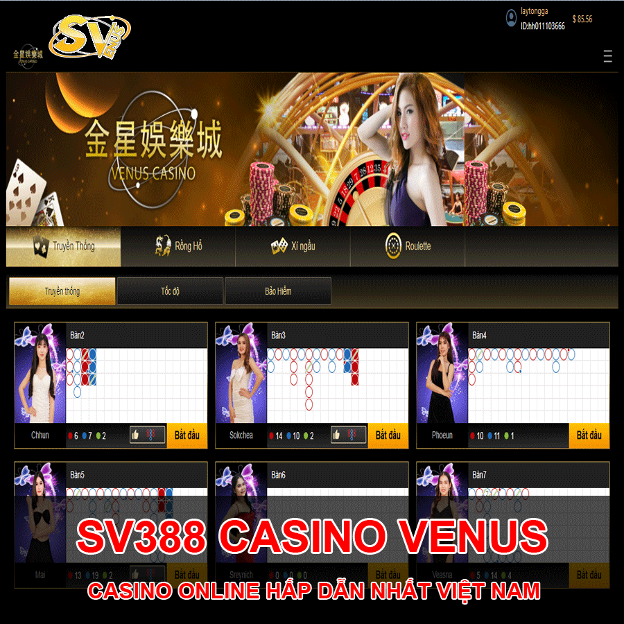 SV388 casino người thật hấp dẫn nhất Việt Nam